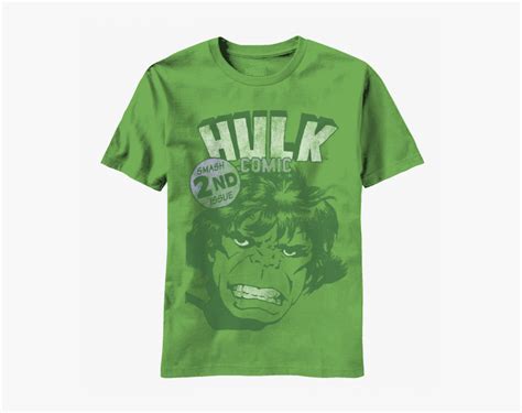 Incredible Hulk Smash 2nd Issue Cover T-shirt - Mustang Cobra Jet Tshirt, HD Png Download - kindpng