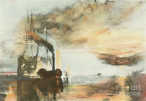 The Fighting Temeraire Painting by Joseph Mallord William Turner - Pixels