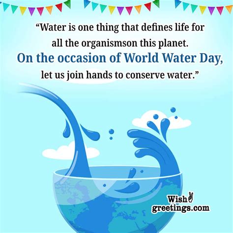 World Water Day Quotes, Wishes, Messages - Wish Greetings