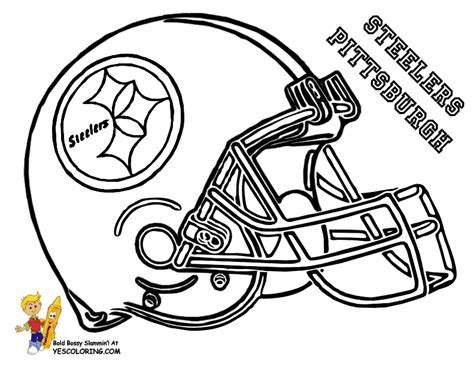 STEELERS HELMET | Football coloring pages, Nfl football helmets, Football helmets