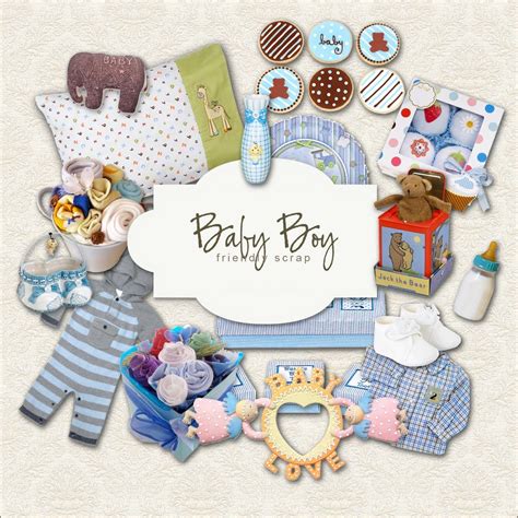 Baby Boy Scrapbooking by Friendly Scrap | Baby scrapbook paper, Scrapbook printables free, Baby ...