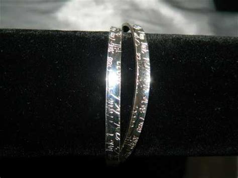 1997 Tiffany & Co 925 Bangle Bracelets Signed