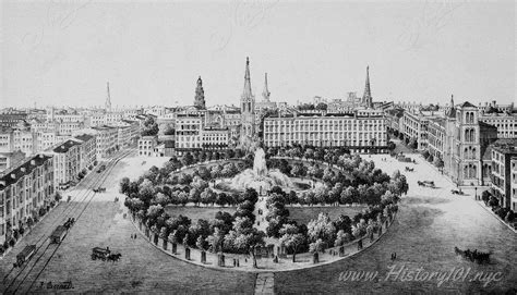 Union Square Park - NYC in 1836