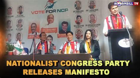 NATIONALIST CONGRESS PARTY RELEASES MANIFESTO: TO ENSURE GOOD ...