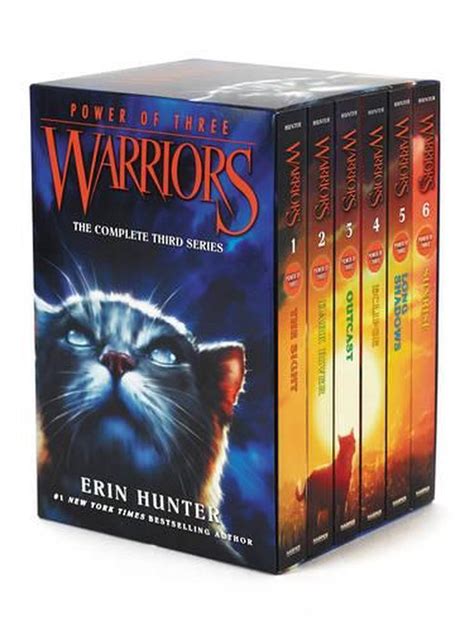 Warriors: Power of Three Box Set: Volumes 1 to 6 by Erin Hunter ...