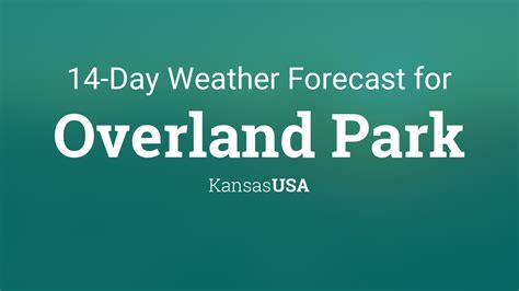 Overland Park, Kansas, USA 14 day weather forecast