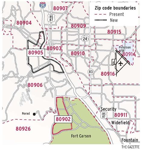 Colo Zip Code Map