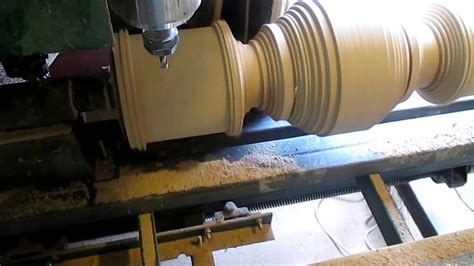 WOOD ROUTER, WOOD CNC LATHE, WOOD CNC TURNINCNCG homemade Токарная обработка балясин на ЧПУ ...