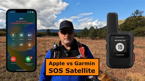 iPhone 14 SOS Satellite vs Garmin inReach Mini 2