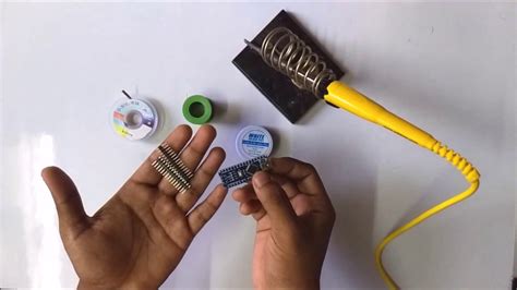 How to Solder in a proper way-DIY-Basic Electronic. - YouTube