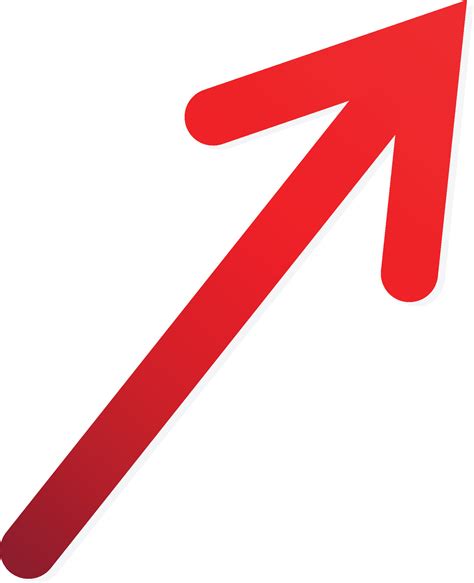 Red arrow Right vector Direction isolated on a white background. Simple ...