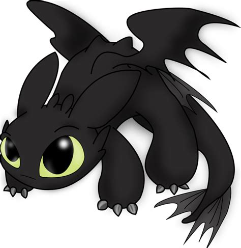 Chibi Toothless (How to Train Your Dragon) - Fantasy Photo (30931006 ...