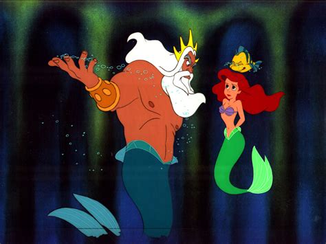 Triton & Ariel - King Triton Photo (2307047) - Fanpop