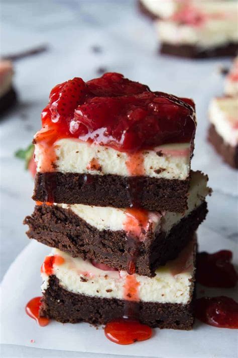 Strawberry Cheesecake Brownies | The Recipe Critic