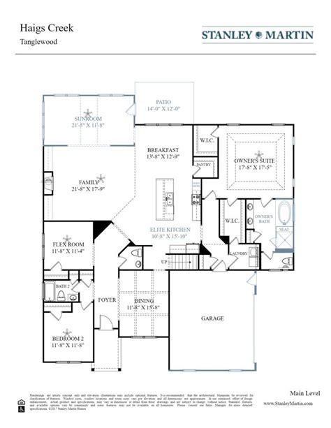 stanley martin homes floor plans - luggagedrawing