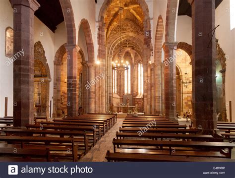 Se Catedral, Silves ( Silves Cathedral ) interior, Algarve, Portugal Stock Photo - Alamy