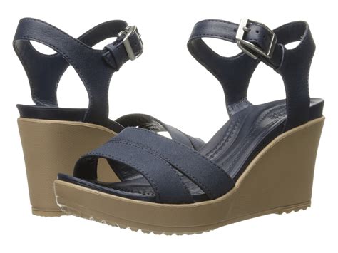 Crocs Leigh II Ankle Strap Wedge - Zappos.com Free Shipping BOTH Ways