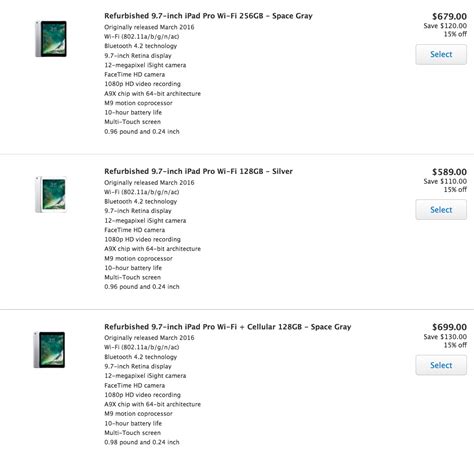 iPad Pro Refurbished Models Can Now Be Picked up on Apple’s Website