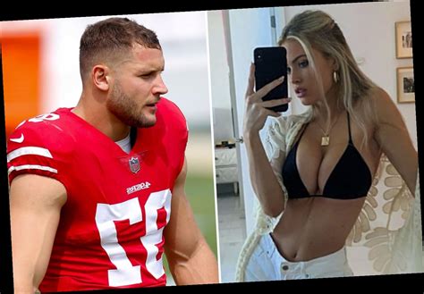 NFL superstar Nick Bosa goes official with stunning model Jenna Berman who has more than 1 ...