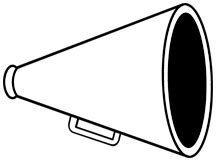 CHEER MEGAPHONE - ClipArt Best