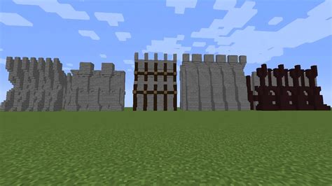 Stone Wall Designs Minecraft - Design Talk