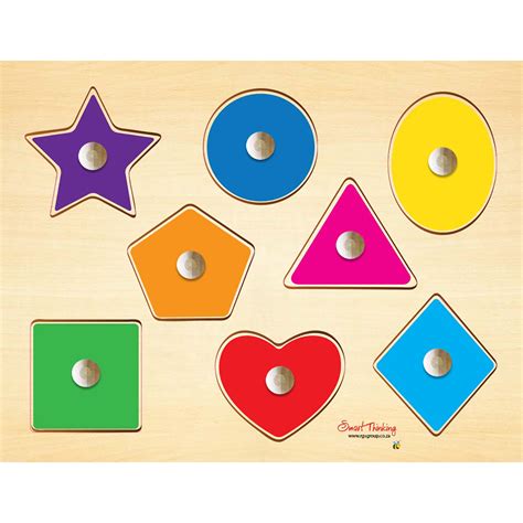 Shapes Peg Puzzle 8pc – Liefie Lyfies en Kie