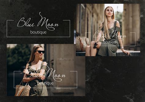 Blue Moon Logo Design & Brand Identity on Behance