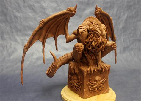 Cthulhu Statue by shaungent on DeviantArt