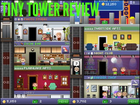 Tiny Tower (iPhone) Revolution: Addictive Little Tower Building Game ...