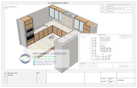 Cabinet Shop Drawings