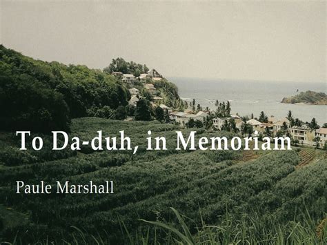 'To Da-duh, in Memoriam' by Paule Marshall - Complete Study Guide | Teaching Resources