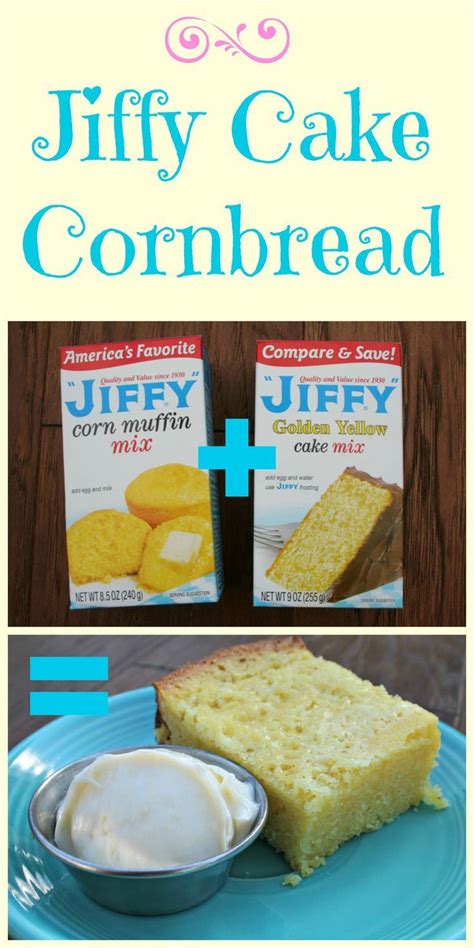 Jiffy Cake Cornbread. I used one box of each mix, 1/3 cup milk, 1/2 cup water, 3 eggs, and one ...