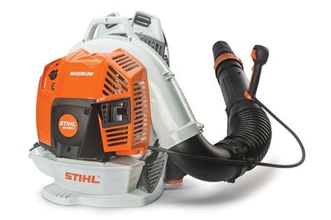 The STIHL backpack blower is capable of moving an enormous volume of leaves and is traditionally ...