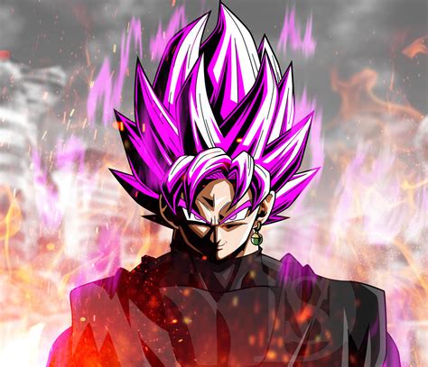 Super Saiyan Rose Black Goku (W. City Destroyed) by davidmaxsteinbach ...