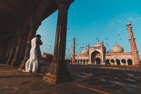 Morning at Jama Masjid on Behance