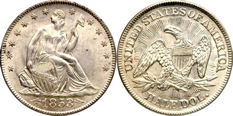 Seated Silver Half Dollar 1839-1891 US Coin Images Facts