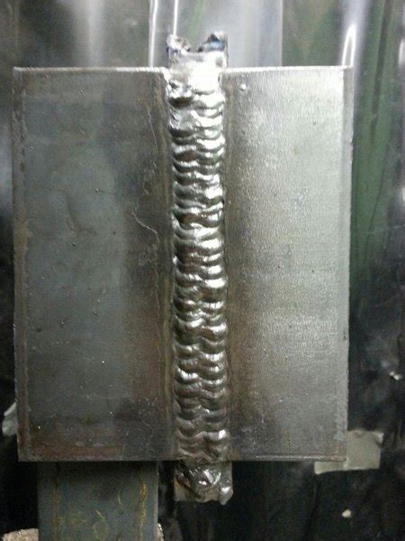 Vertical uphill z-weave. Just finished stick welding class. (liveWCjyA6 ...