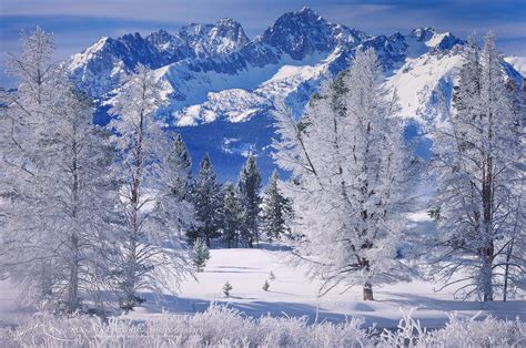 Sawtooth Mountainsin winter, Idaho - Alan Majchrowicz Photography