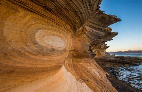 The Painted Cliffs of Maria Island | Sean Crane Photography