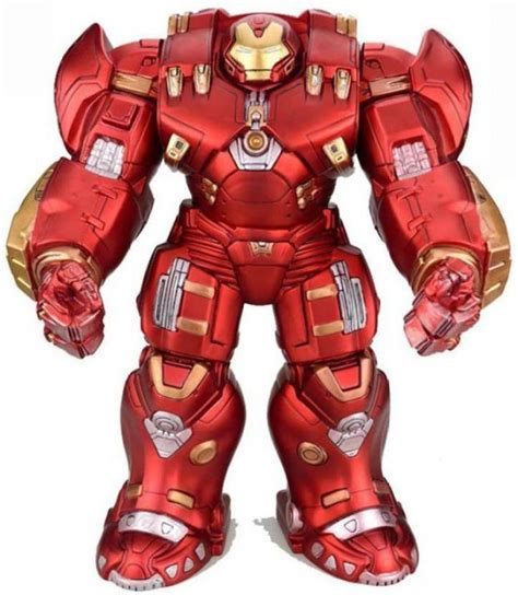 JNK 9 inches Avengers HULK BUSTER Moving Robot Toy With Lights And Sound - 9 inches Avengers ...