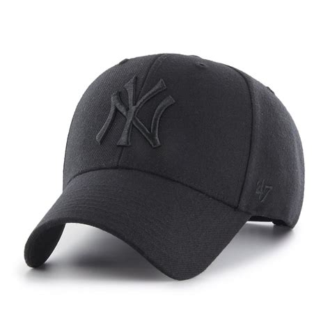 NY Yankees Original Black/Black MVP Adjustable Cap