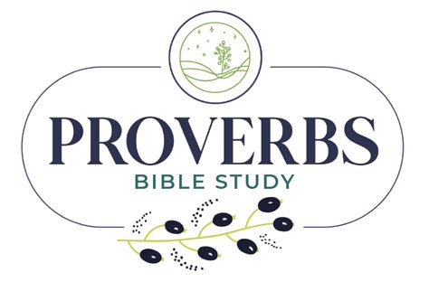 Proverbs Bible Study — Teach Sunday School