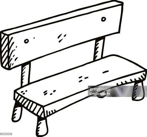 Hand Drawing Park Bench High-Res Vector Graphic - Getty Images