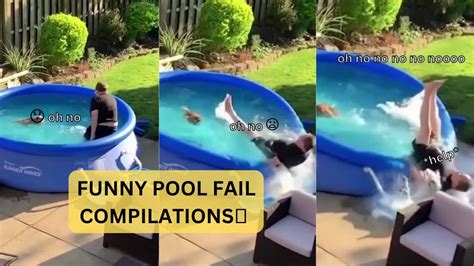 FUNNIEST POOL FAILS | Try Not to Laugh 2023 - YouTube