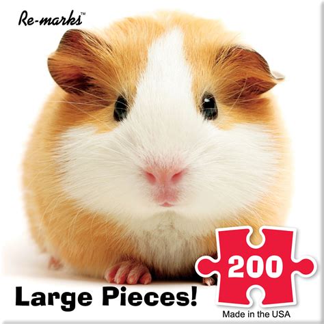 Guinea Pig, 200 Pieces, Re-marks | Puzzle Warehouse