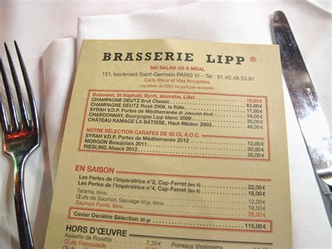 Brasserie Lipp | Emma Louise Layla