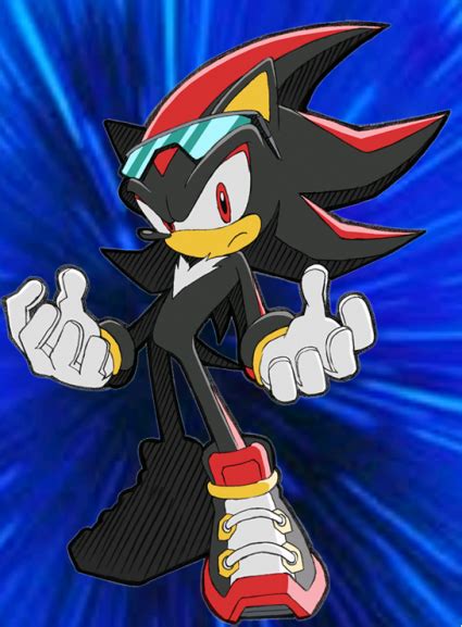 Shadow in Sonic Riders icon by MiMitheHedgefox9710 on DeviantArt