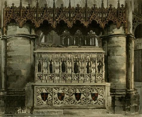 Tombs of Edward III and Philippa of Hainault