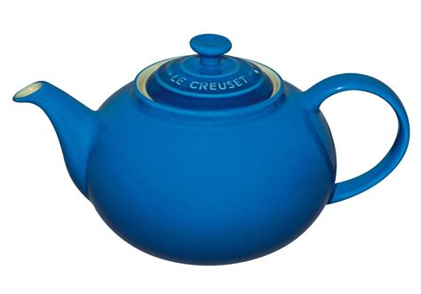 Stoneware Classic Teapot in Marseille blue - Le Creuset | Tea pots ...