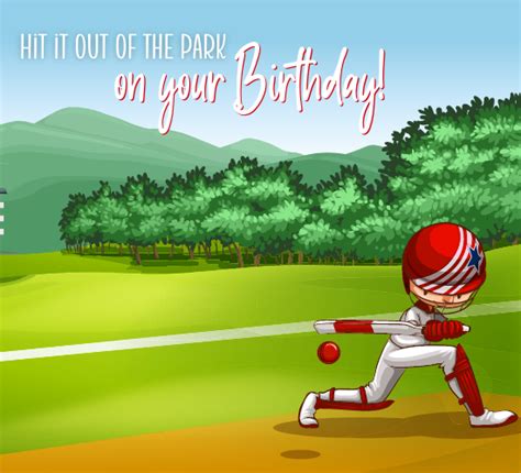 Baseball Birthday Boy Card Free For Kids eCards, Greeting Cards | 123 Greetings